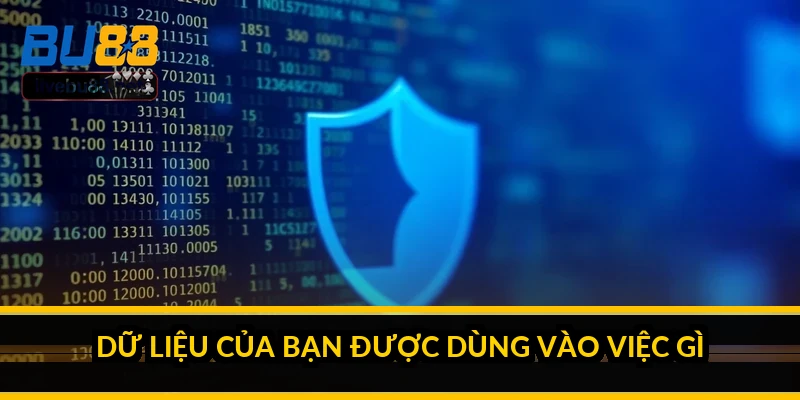 Chính sách bảo mật BU88: dữ liệu của bạn được xử lý ra sao? 2 Dữ liệu của bạn được dùng vào việc gì?